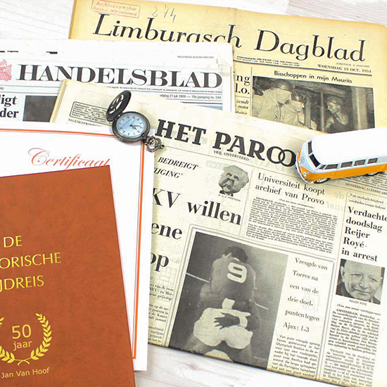 passen Ploeg Luiheid Historische kranten en tijdschriften als cadeau | HISTORIA
