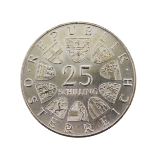 Schilling zilveren munt