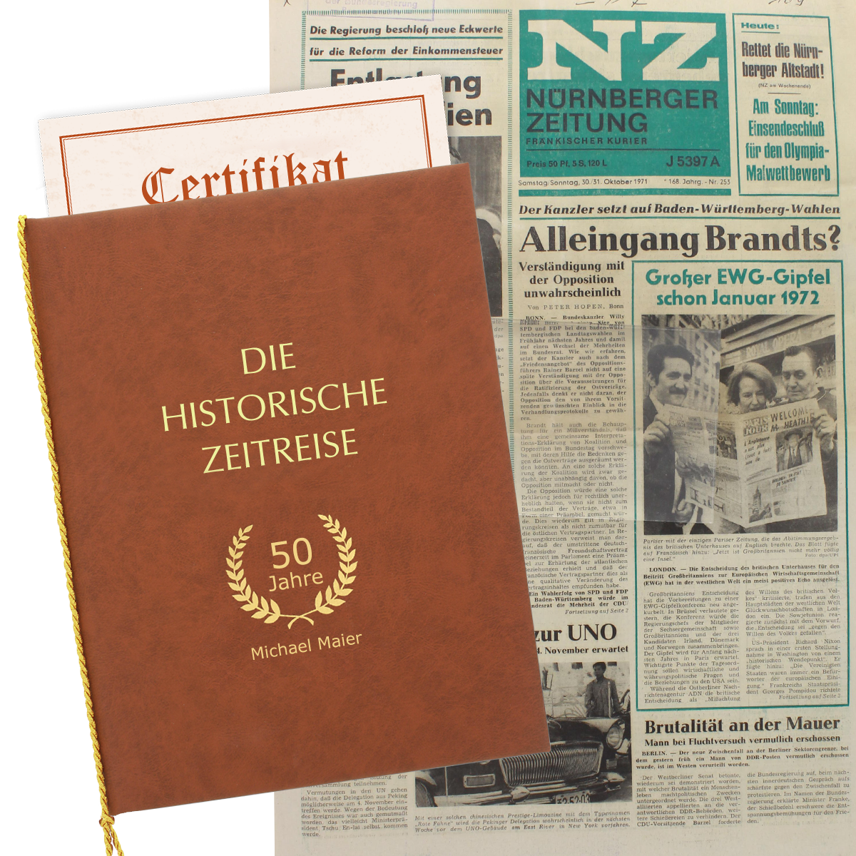 Newspaper archive Nürnberger Zeitung HISTORIA