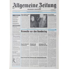 Allgemeine Zeitung (Mainz) 10.11.1983