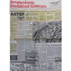Amsterdams Stadsblad Centrum 17.10.1984