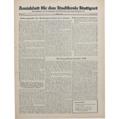 Amtsblatt für den Stadtkreis Stuttgart 08.12.1949
