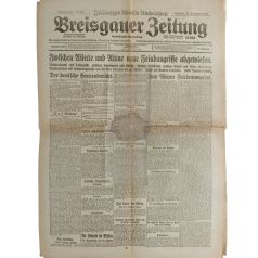 Breisgauer Zeitung (Freiburg) 09.11.1918