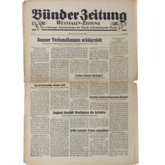 Bünder Zeitung 10.12.1949