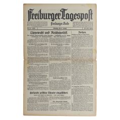 Freiburger Tagespost 24.04.1933