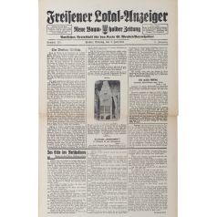 Freisener Lokalanzeiger 01.11.1928