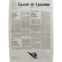Gazette de Lausanne 01.09.1983