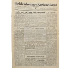 Heidenheimer Kreiszeitung 24.08.1943