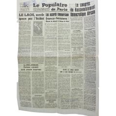 Le Populaire de Paris 20.03.1954