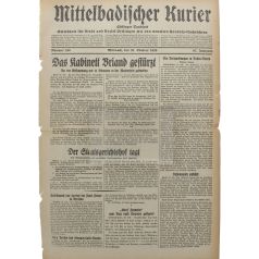 Mittelbadischer Kurier (Ettlinger Tagblatt) 19.12.1933