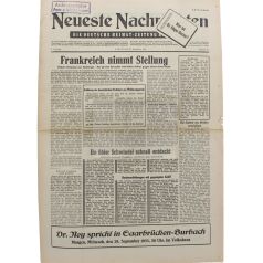 Neuste Nachrichten - Saar-Zeitung 05.09.1955