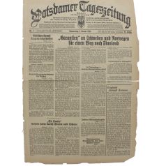 Potsdamer Tageszeitung 26.11.1940