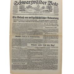 Schwarzwälder Bote 27.03.1958
