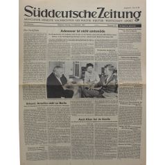 Süddeutsche Zeitung 08.04.1958