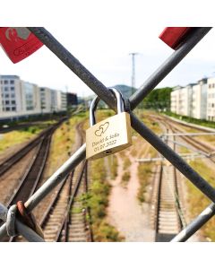 A love lock &quot;Forever&quot;