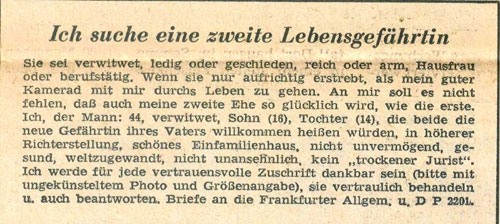 Bekanntschaften - Stuttgarter Zeitung