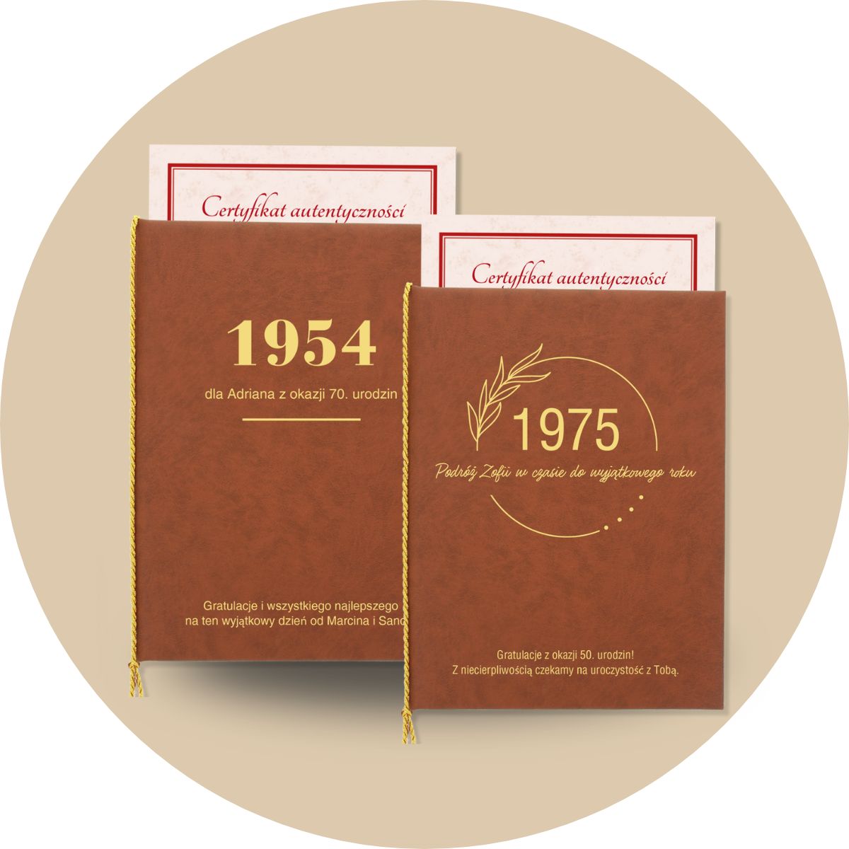 Personalizowana teczka prezentowa jako opakowanie dla Twojej starej gazety