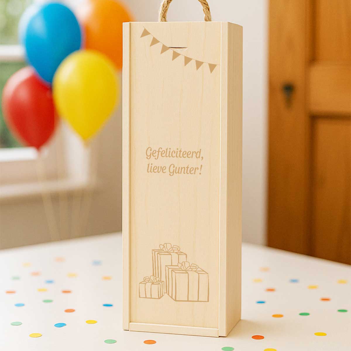 Coffret de vin pour un  20e anniversaire